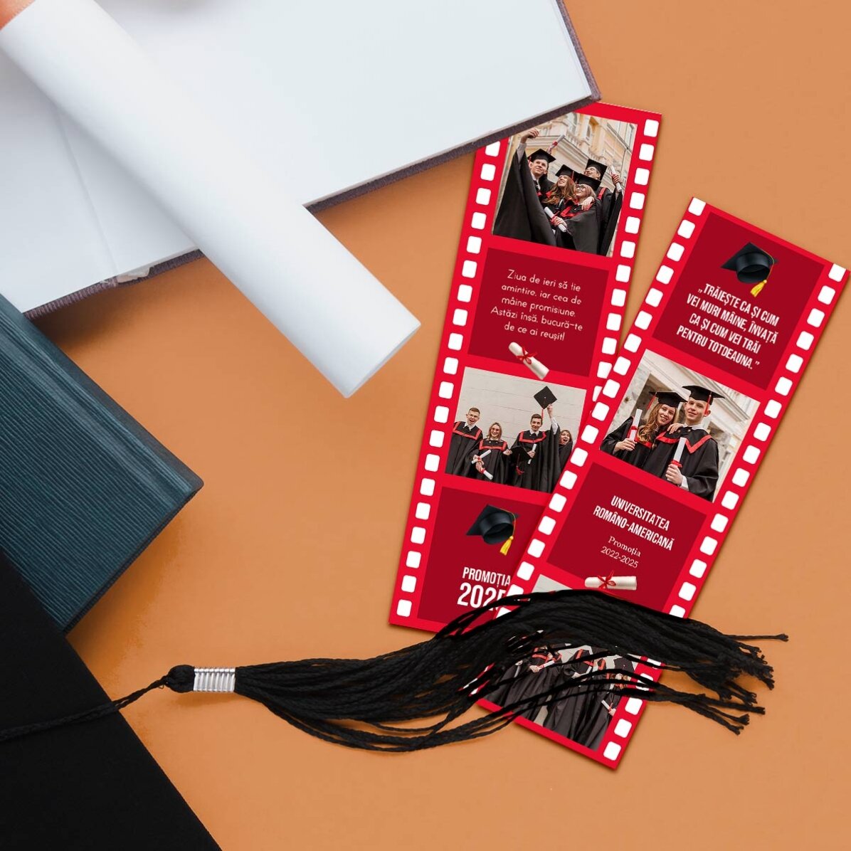 Set van 2 gepersonaliseerde magneten met foto