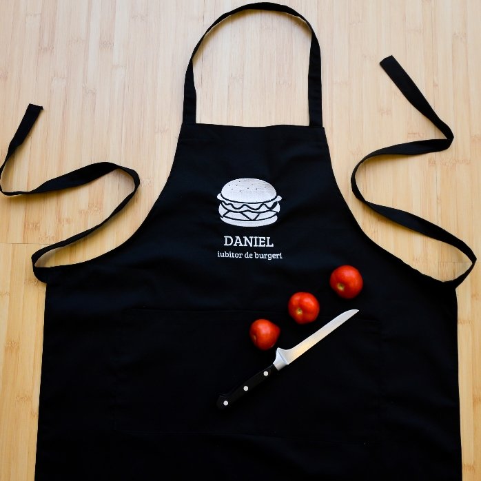 Tablier personnalisé - Amateur de burgers