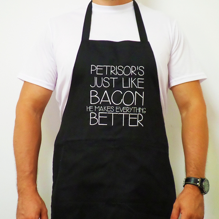Op maat gesorteerde bacon