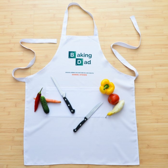 Tablier personnalisé - Baking Person