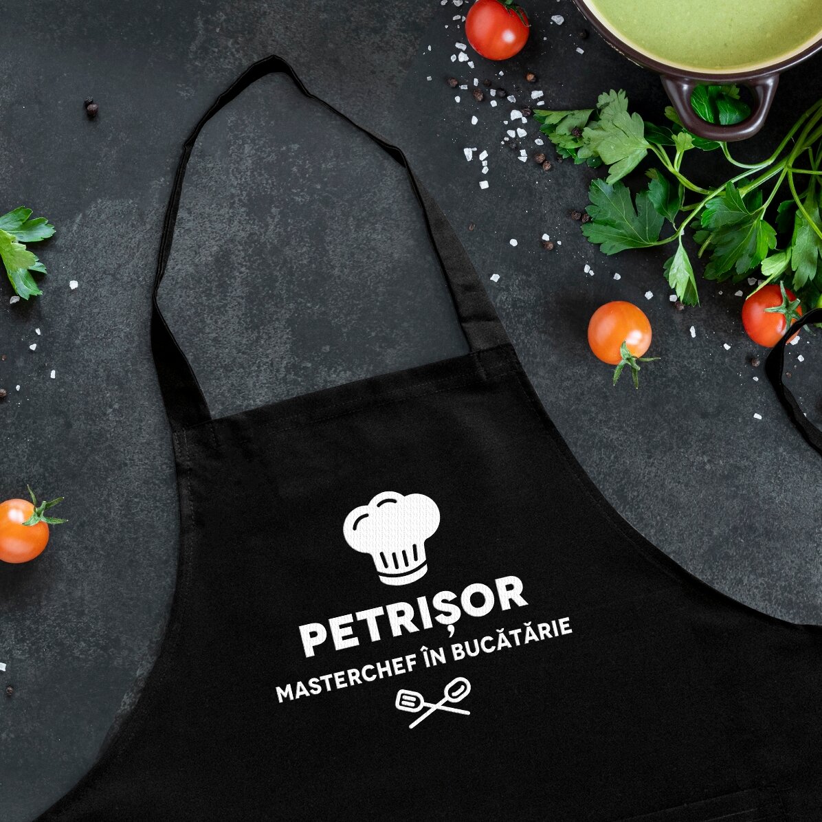 Op maat gemaakte schaal - Master Chef in de keuken