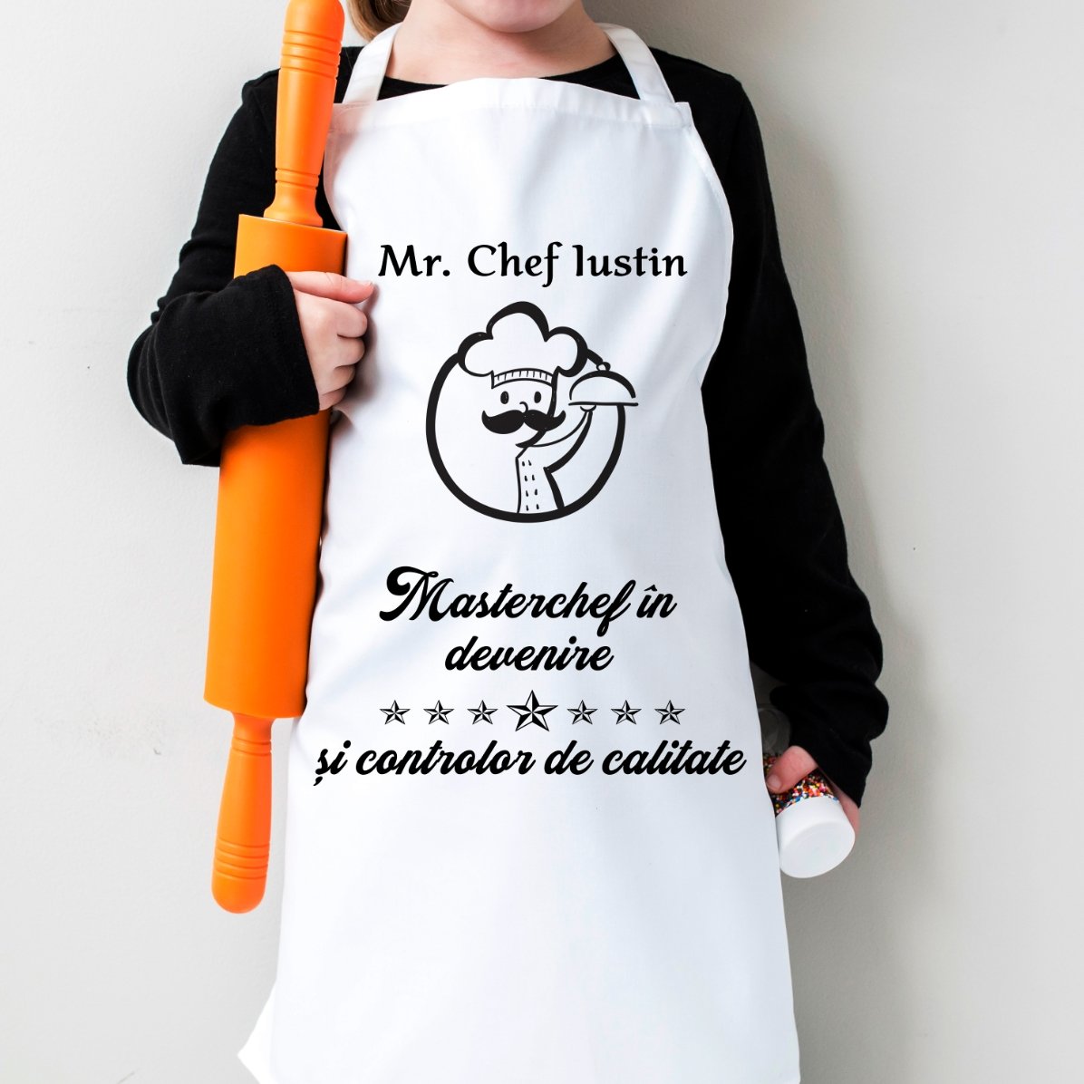 Op maat gemaakte pet voor kinderen met tekst - Masterchef
