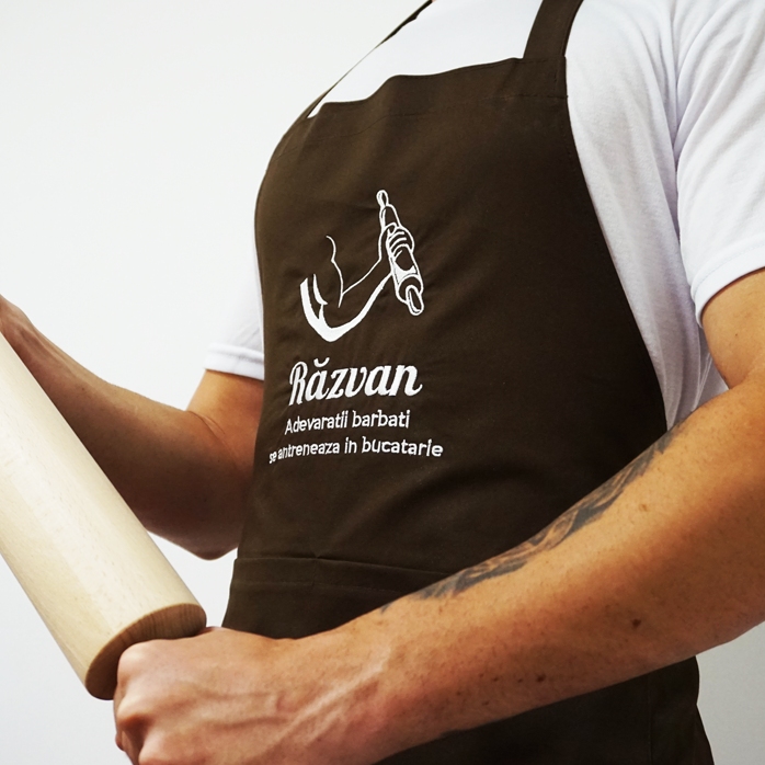 Gepersonaliseerde set met tekst - Sport in de keuken