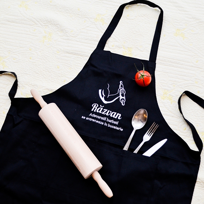 Gepersonaliseerde set met tekst - Sport in de keuken
