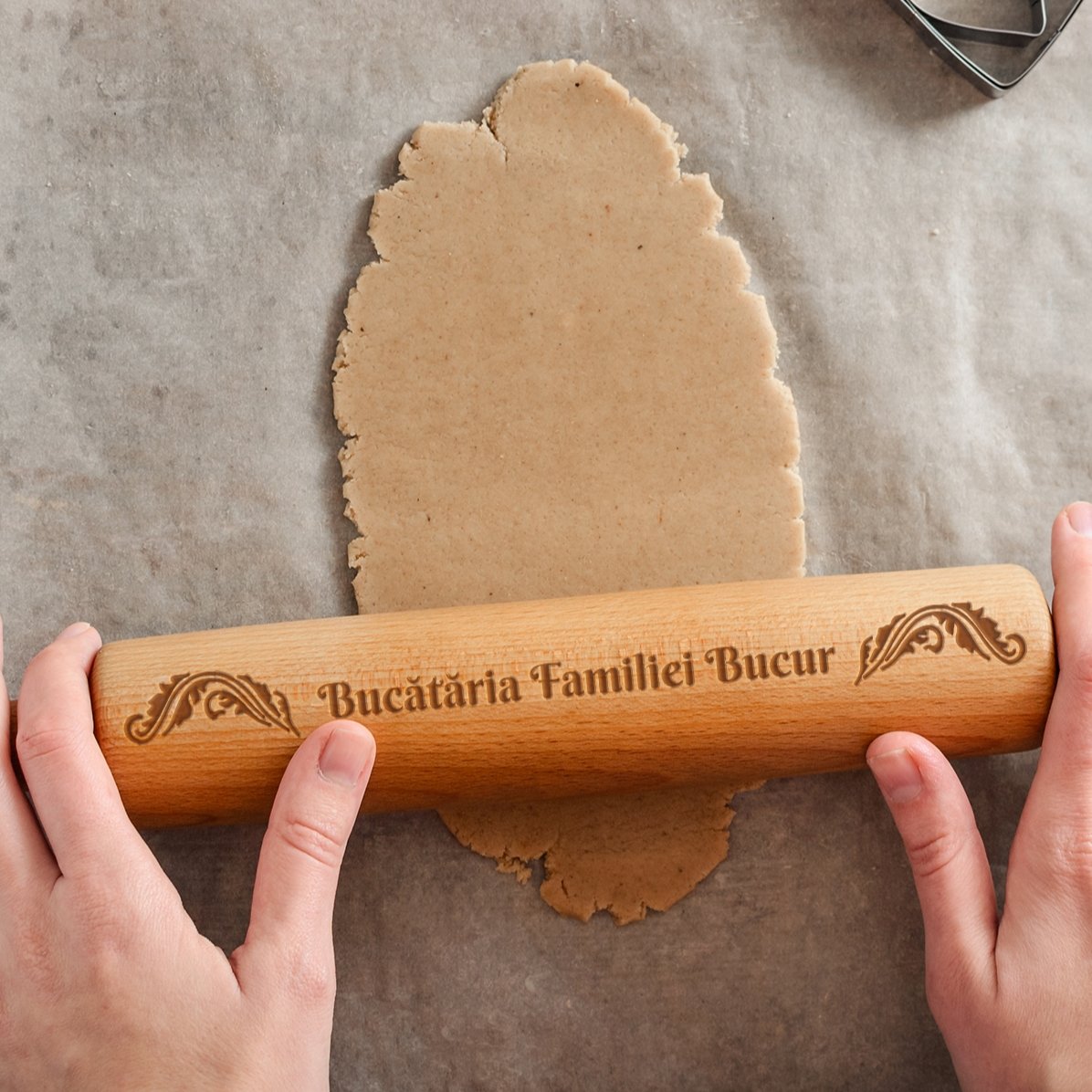 Op maat gemaakte houten lepel - De keuken van je gezin