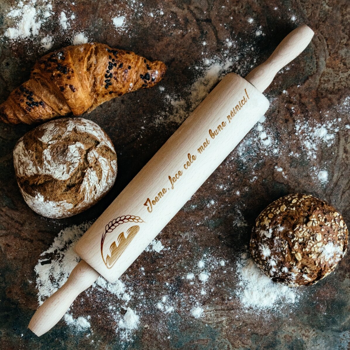 Op maat gemaakte houten draaier - De beste broodjes
