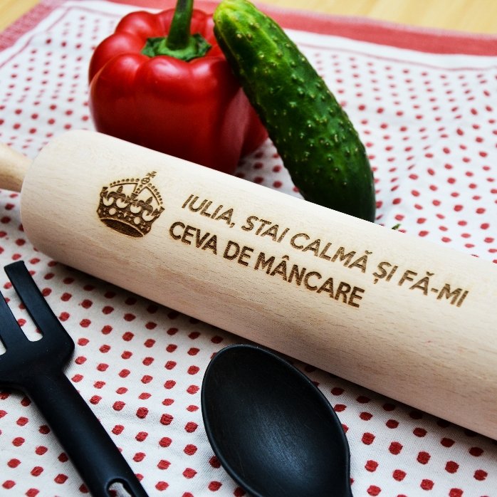 Bâtonnet en bois personnalisé - Keep Calm