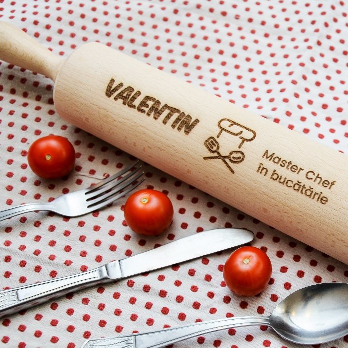 Op maat gemaakte houten lepel - MasterChef in de keuken