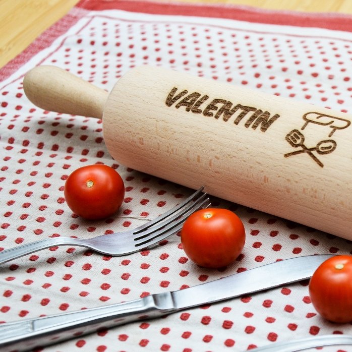 Op maat gemaakte houten lepel - MasterChef in de keuken
