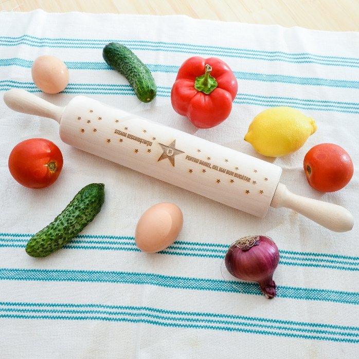 Op maat gemaakte houten draaier - De ster van dankbaarheid