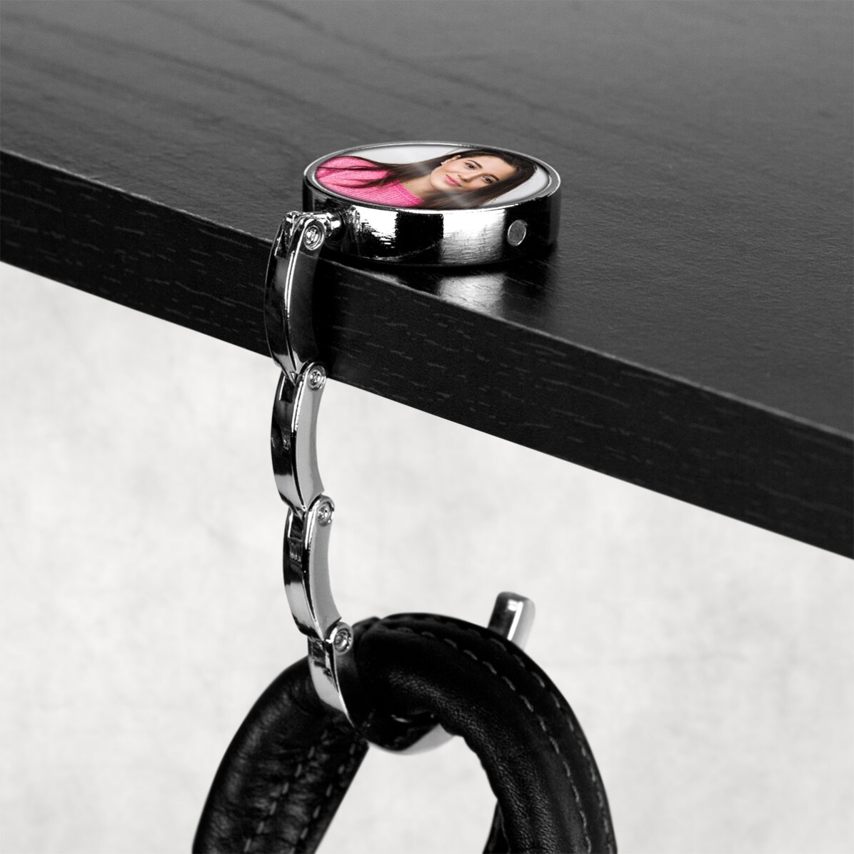 Porte-sac de table personnalisé avec une photo
