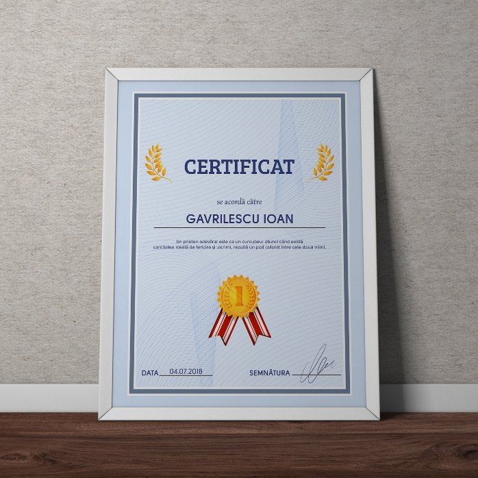 Gepersonaliseerd schilderij - Dankbetuiging