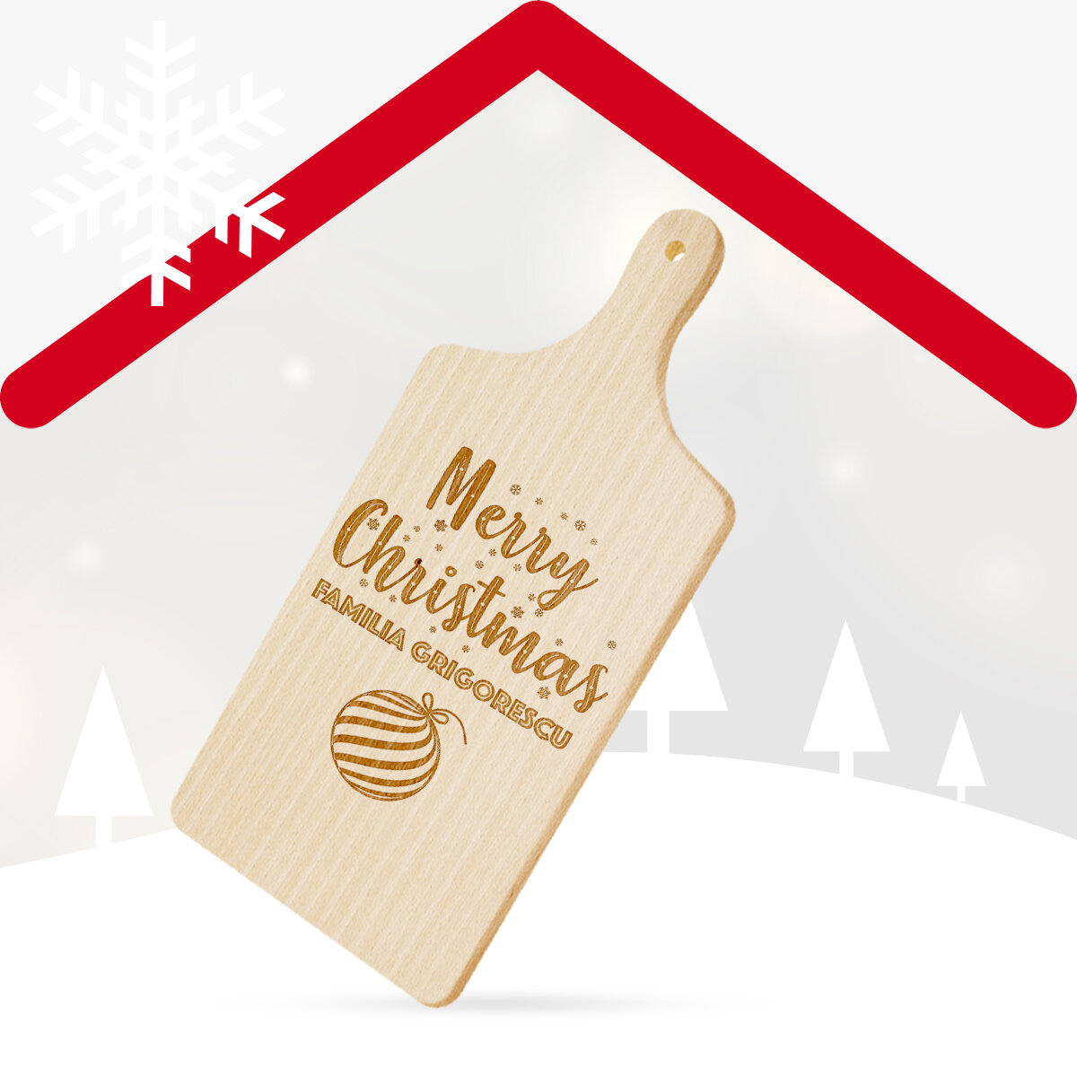 Kerstsnijplanken en leisteenplaten