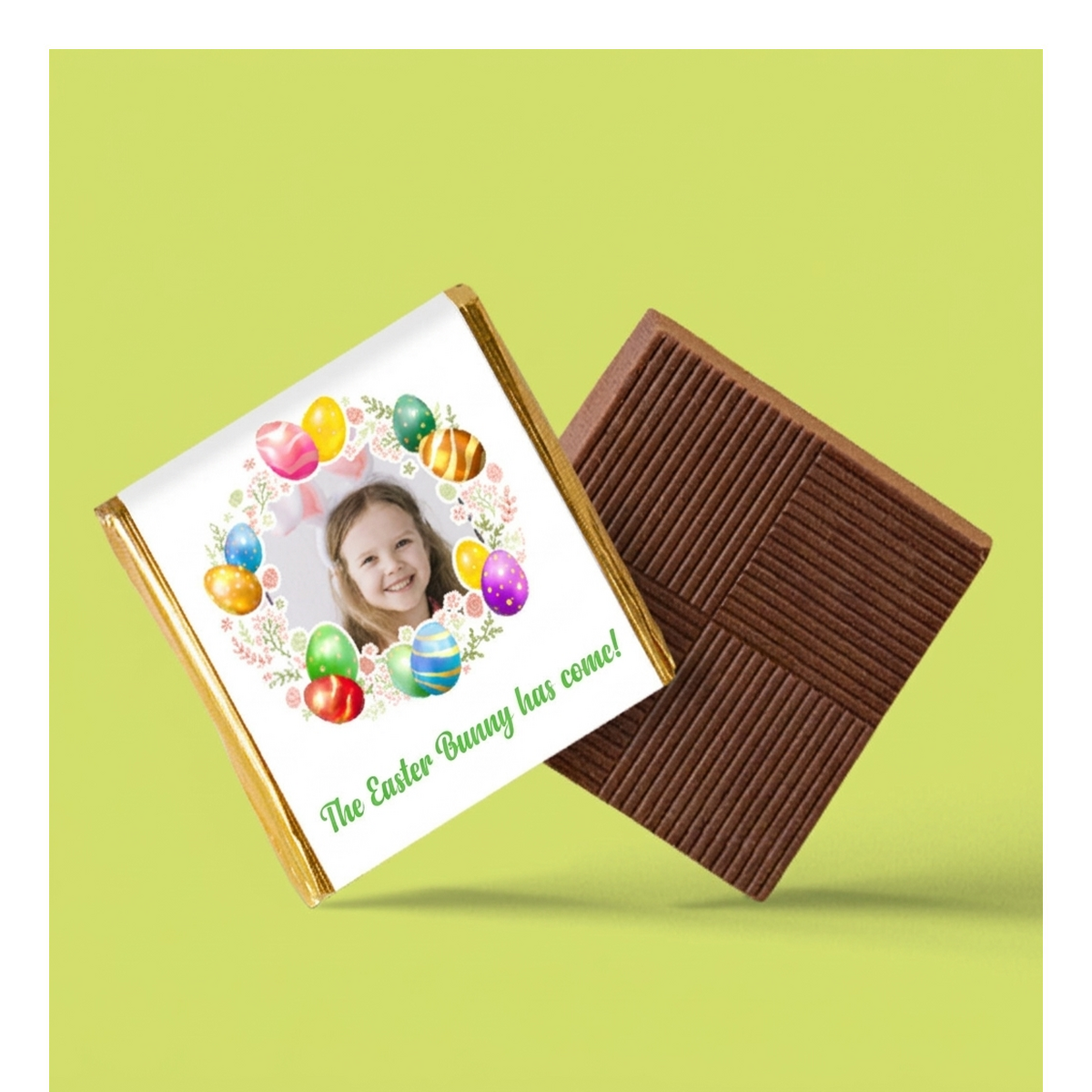 Gepersonaliseerde mini-chocolade voor Pasen
