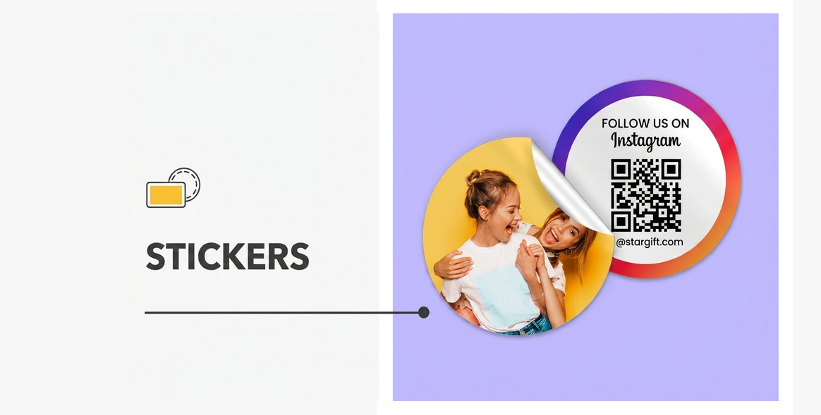 Stickers, gepersonaliseerde zelfklevende etiketten