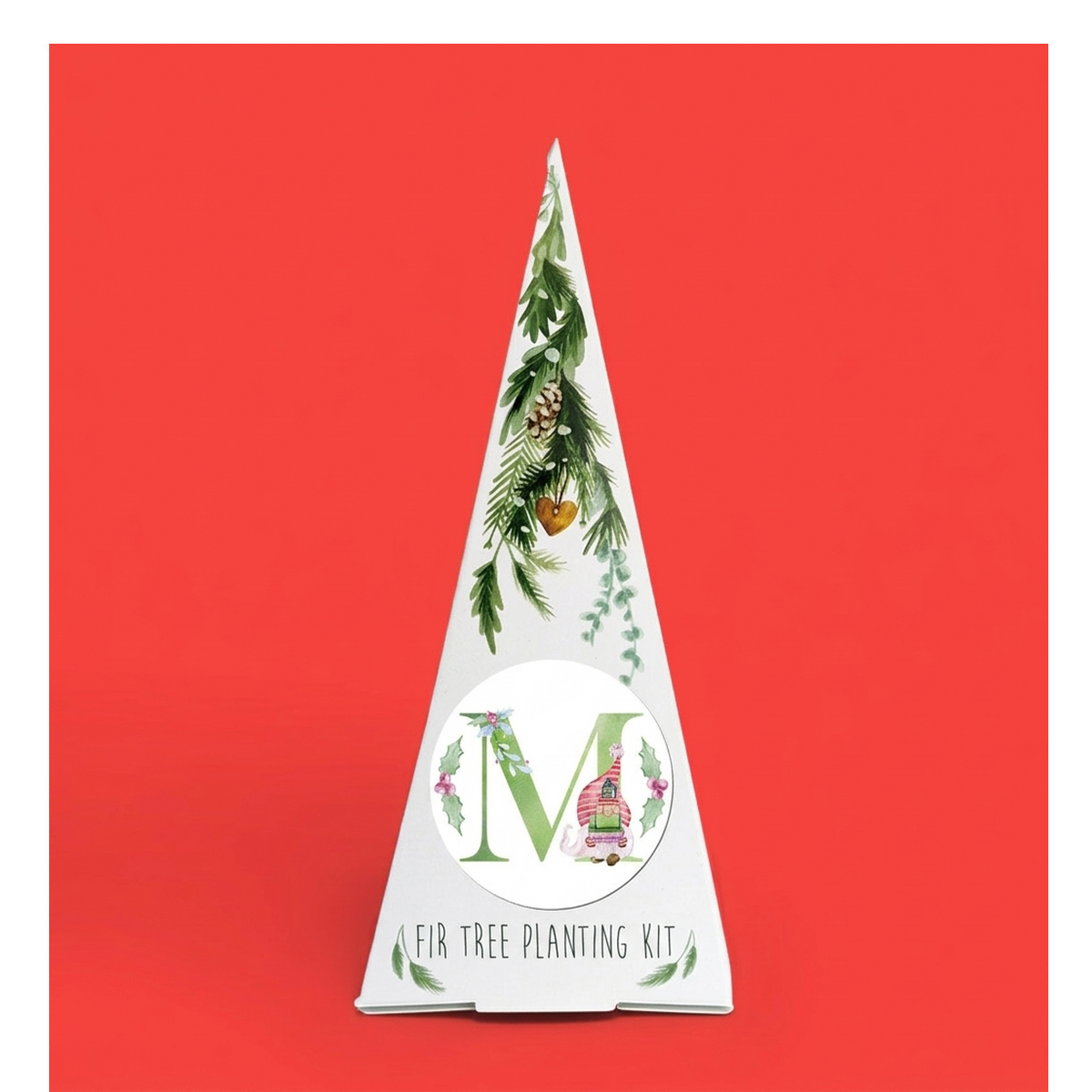 Gepersonaliseerde pakketten om een kerstboom te planten voor Sinterklaas