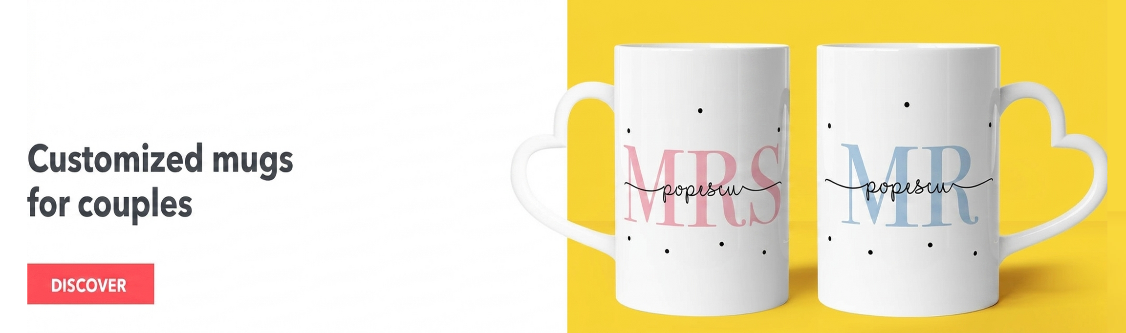 Gepersonaliseerde mokken voor een relatiejubileum