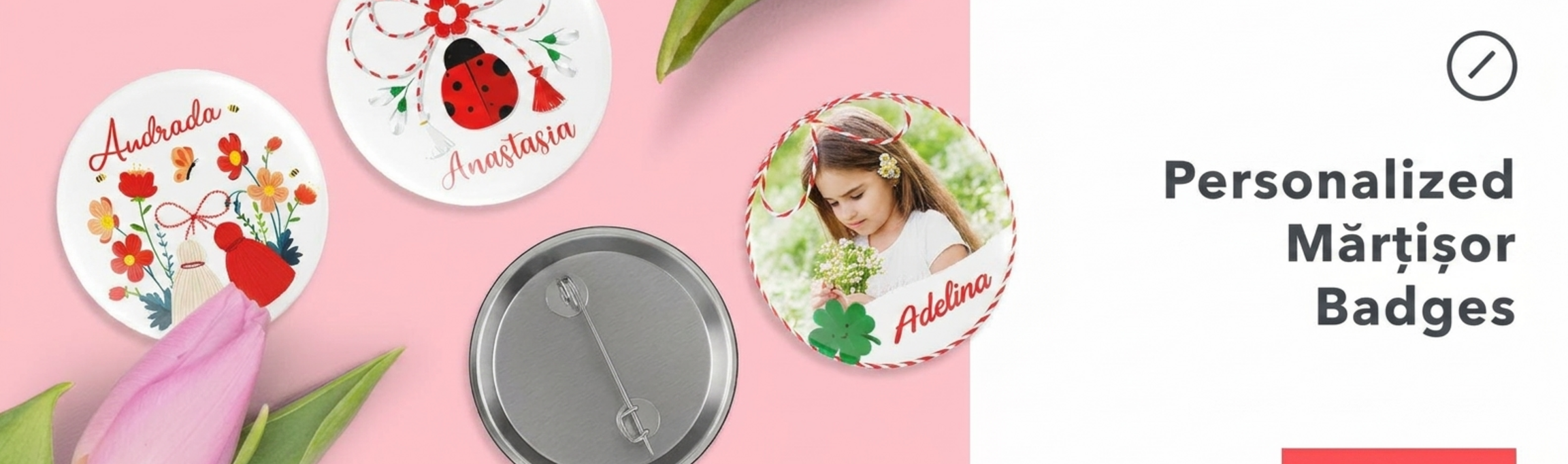 Gepersonaliseerde buttons voor