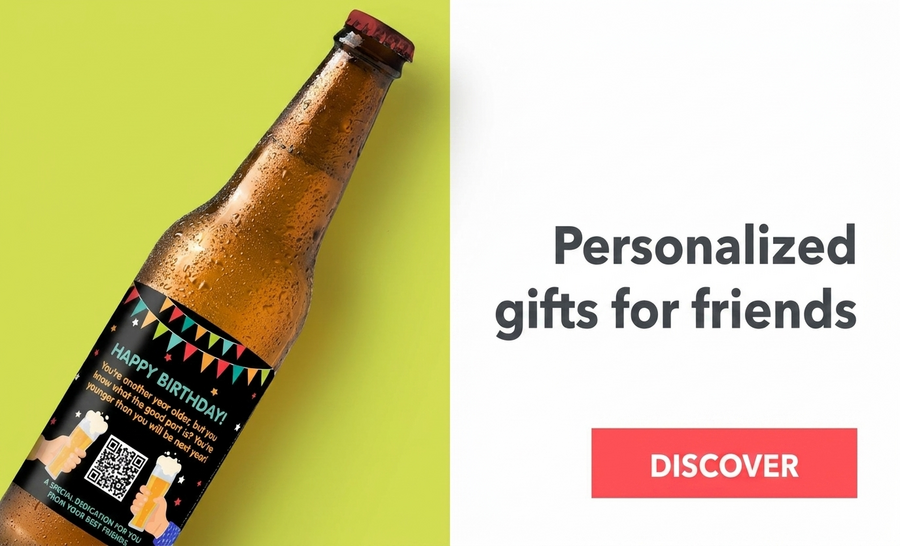 Gepersonaliseerde cadeaus voor vrienden