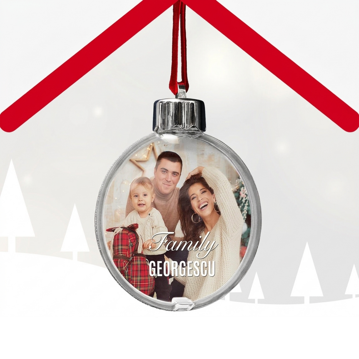 Gepersonaliseerde kerstballen