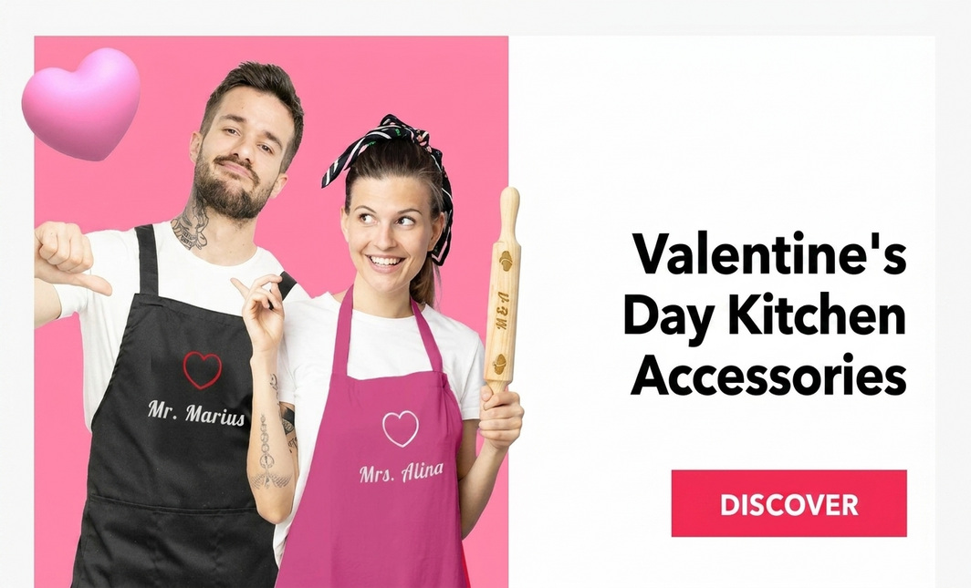 Keukenaccessoires voor Valentijnsdag