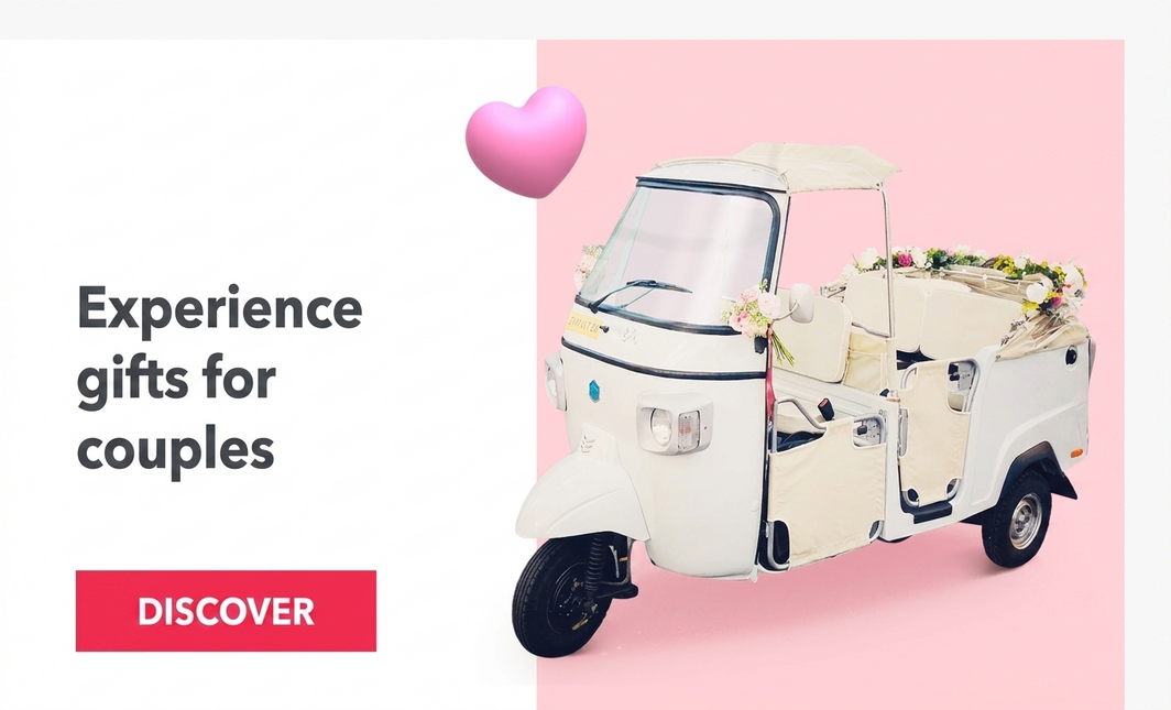 Cadeau-ervaringen voor Valentijnsdag