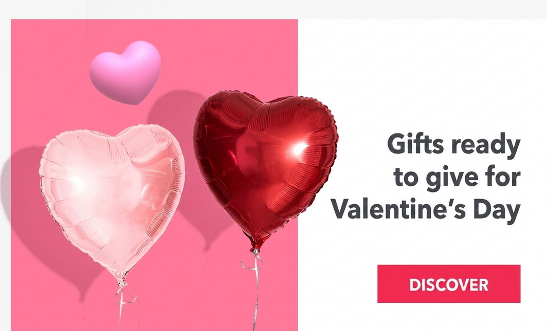 Kant-en-klare cadeaus voor Valentijnsdag