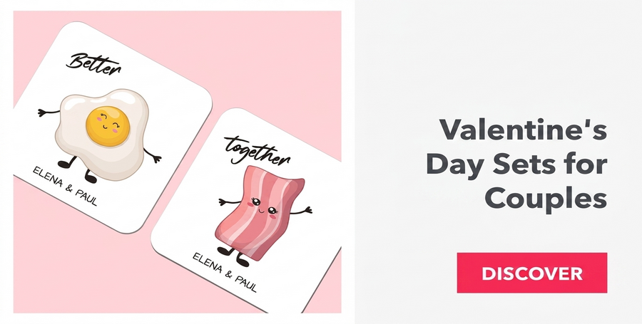 Valentijnsdag-sets voor koppels