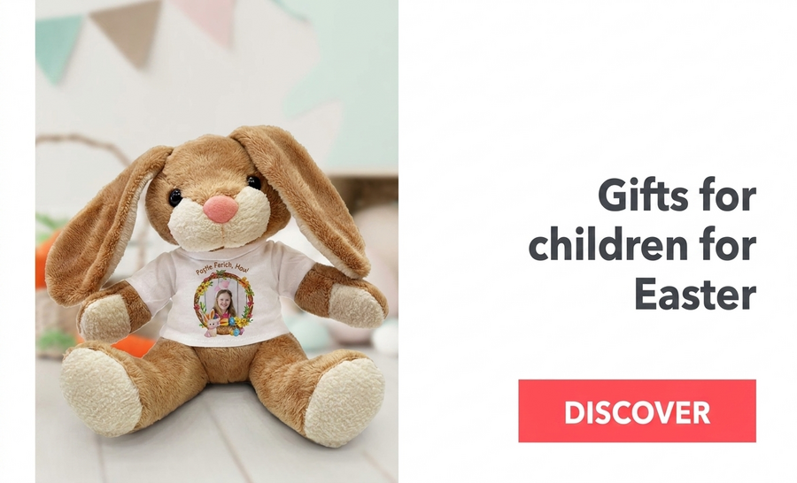 Gepersonaliseerde cadeaus voor kinderen voor Pasen
