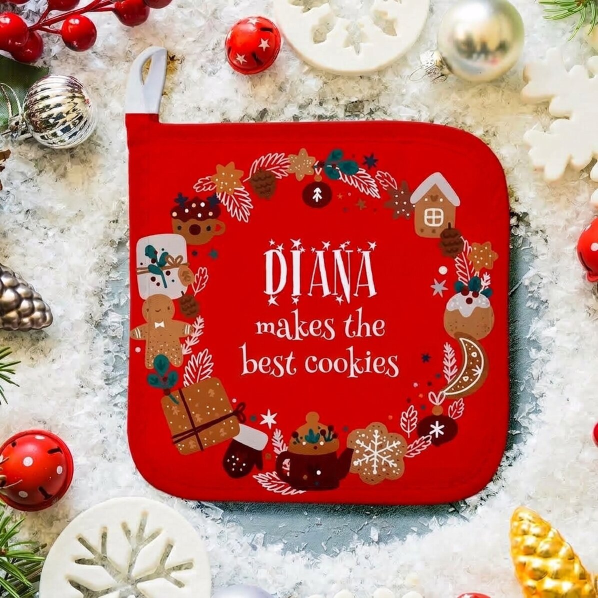 Sous-plat personnalisé pour casserole chaude avec inscription - Pâtisseries