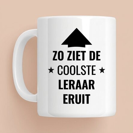 Zo ziet de gepersonaliseerde mok eruit