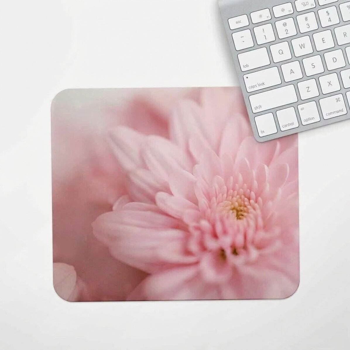 Tapis de souris personnalisé avec une fleur