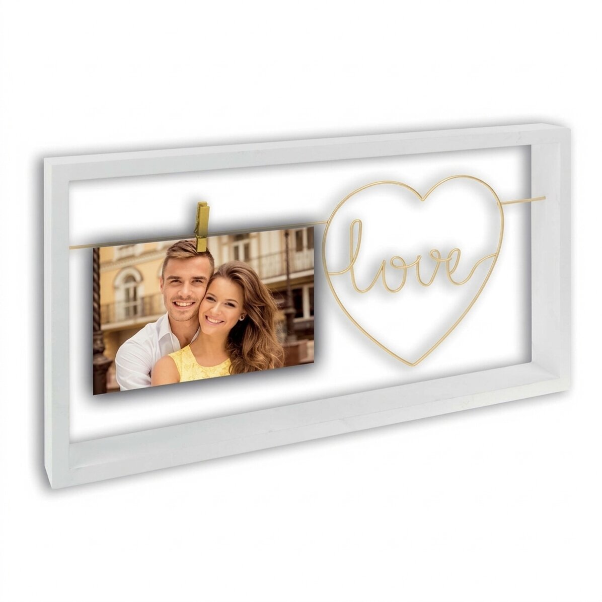 Cadre photo « Love » avec une photo