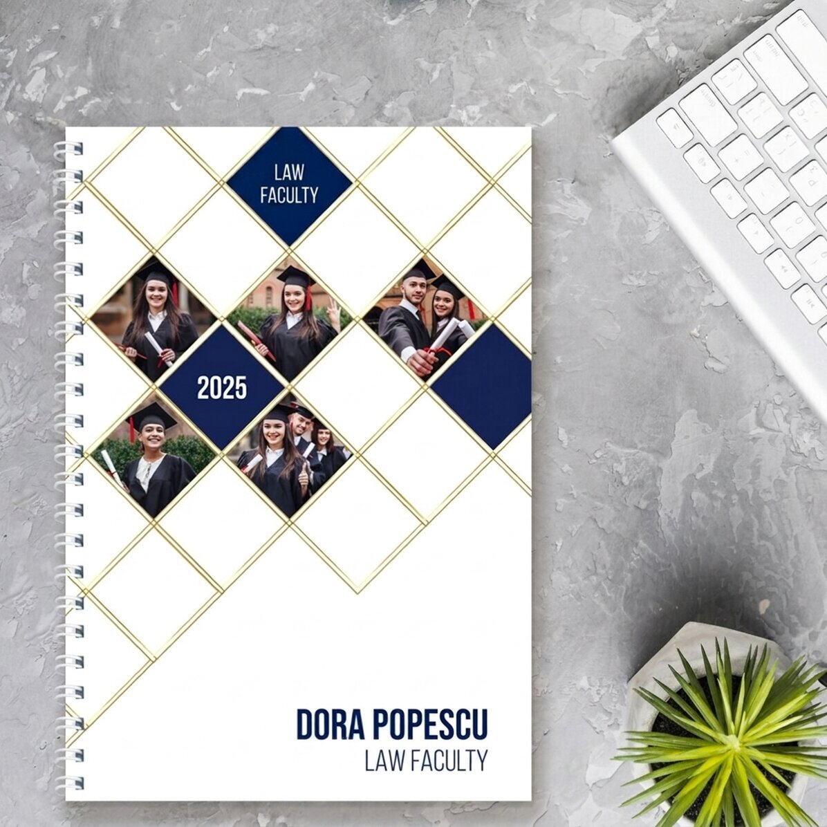 Gepersonaliseerd notitieboekje met foto