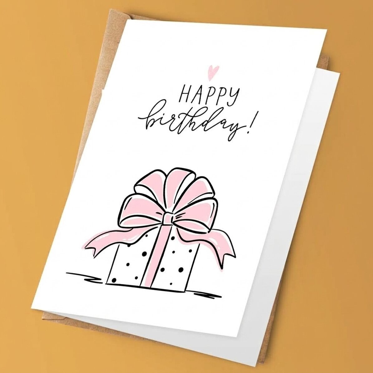 Carte de vœux personnalisée - Cadeau d