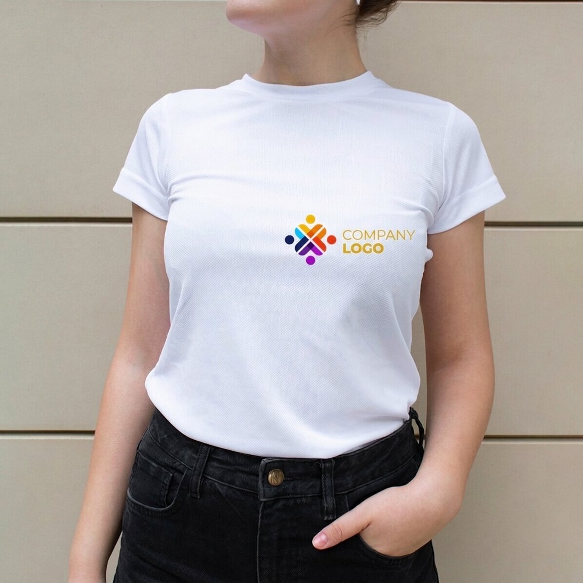 Gepersonaliseerd sportshirt met logo