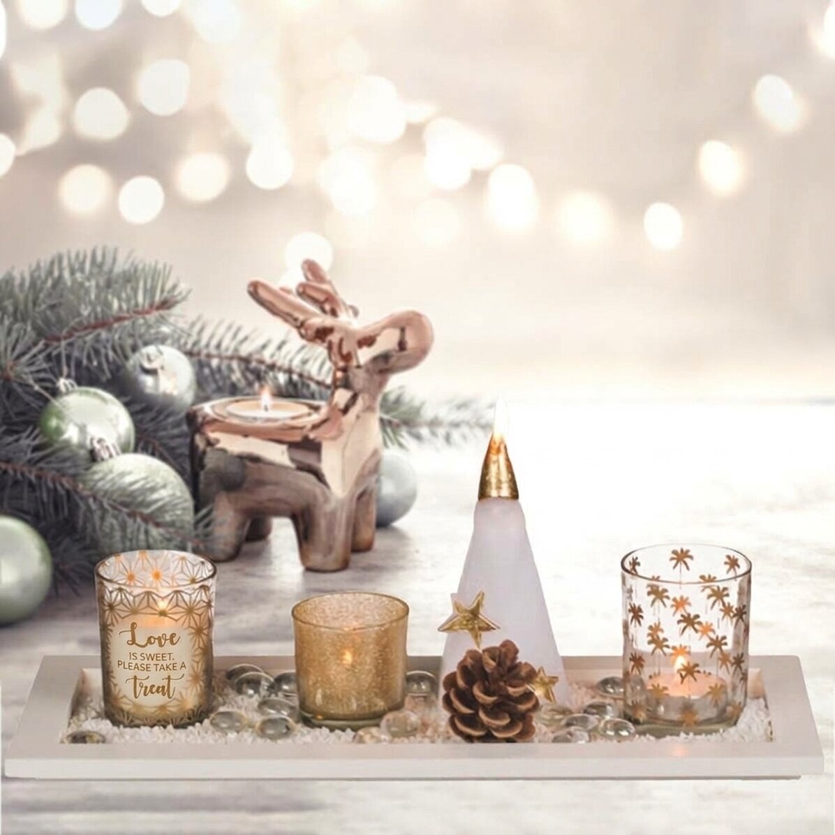 Ensemble décoratif de Noël
