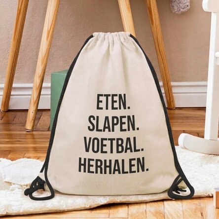 Rugzak met eigen tekst