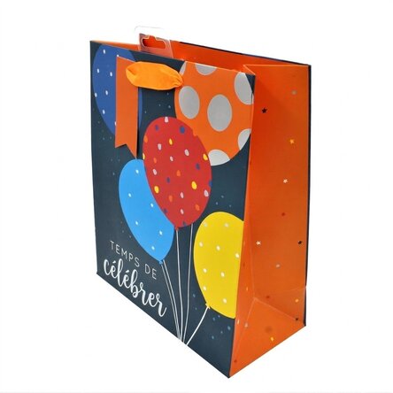 Sac cadeau - modèle « Time to celebrate »