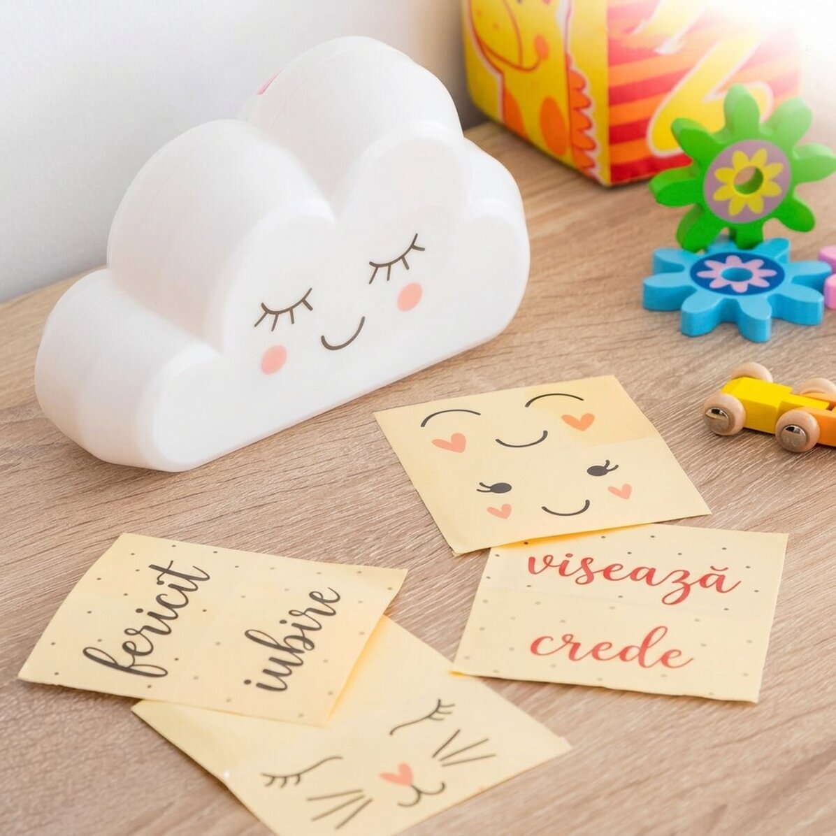 Veilleuse avec projecteur - Petit nuage