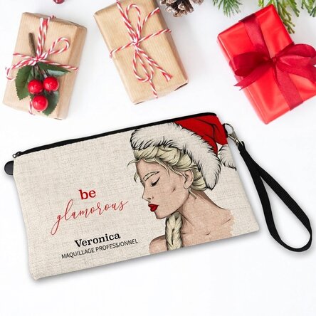 Trousse de maquillage personnalisée avec l