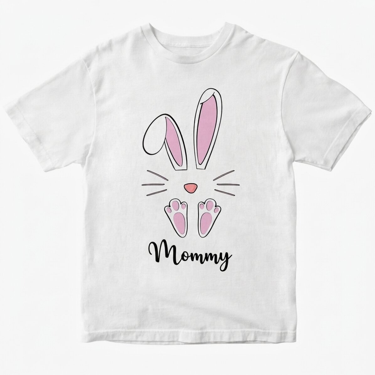 T-shirt personnalisé avec inscription - Lapin