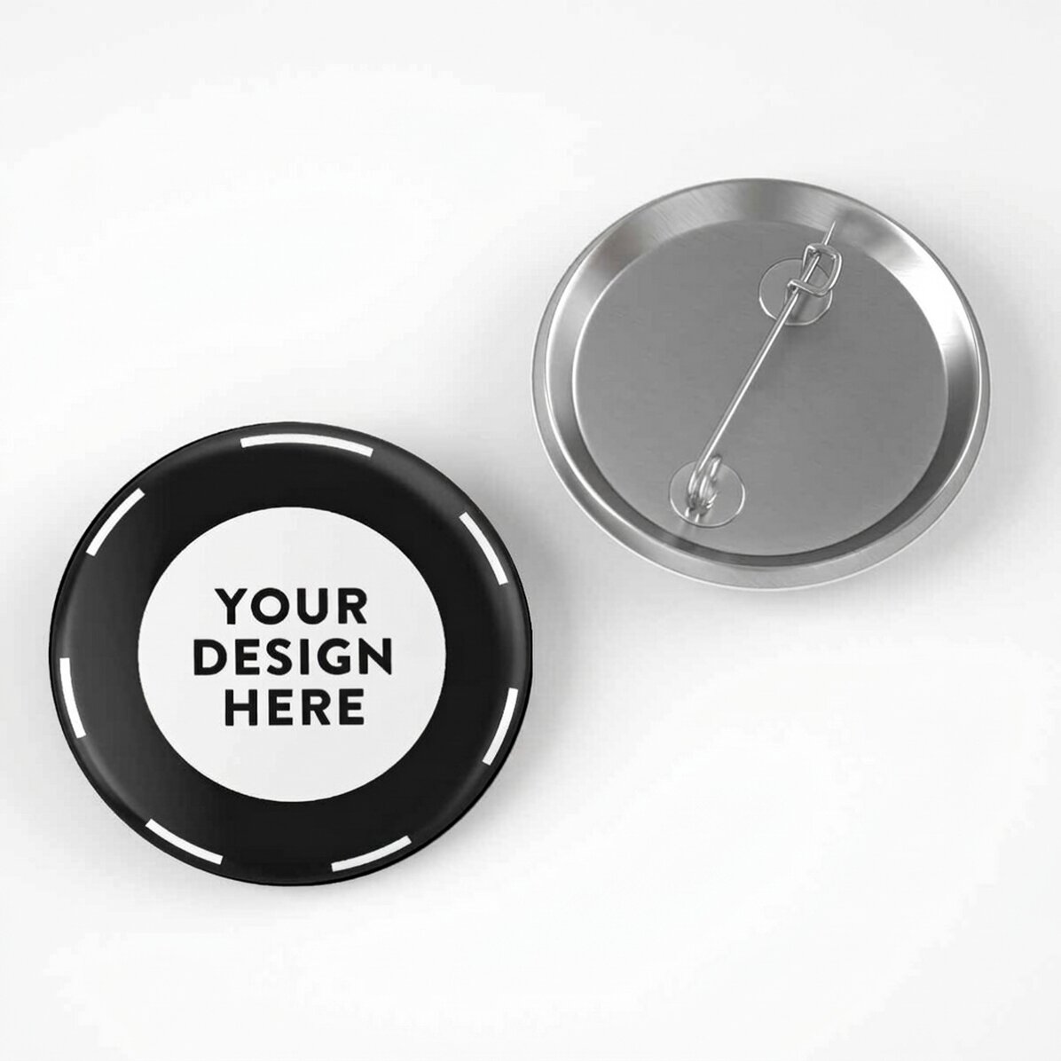 Gepersonaliseerde button met jouw ontwerp