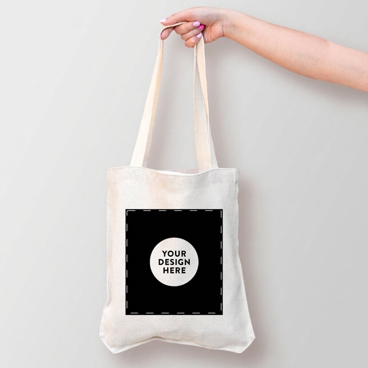 Gepersonaliseerde tas met jouw ontwerp