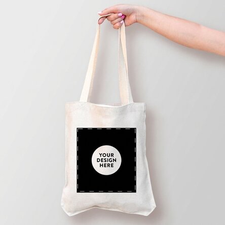 Gepersonaliseerde tas met jouw ontwerp