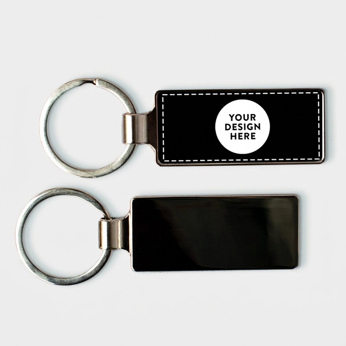 Gepersonaliseerde sleutelhanger met jouw ontwerp