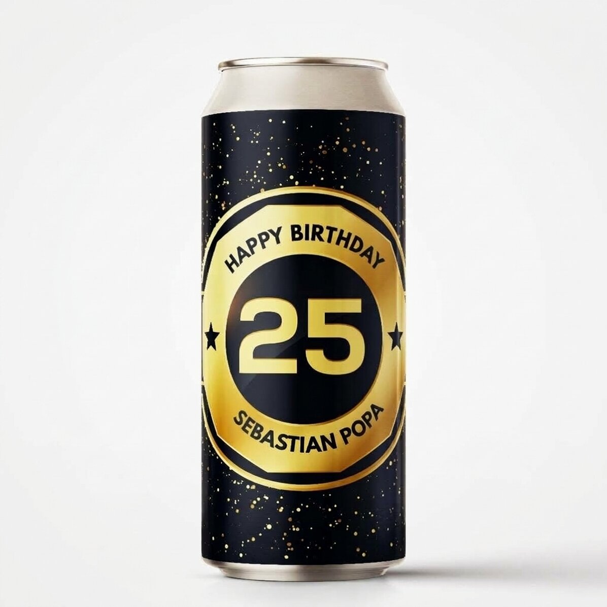 Bier in een blikje met gepersonaliseerde tekst - Birthday Beer