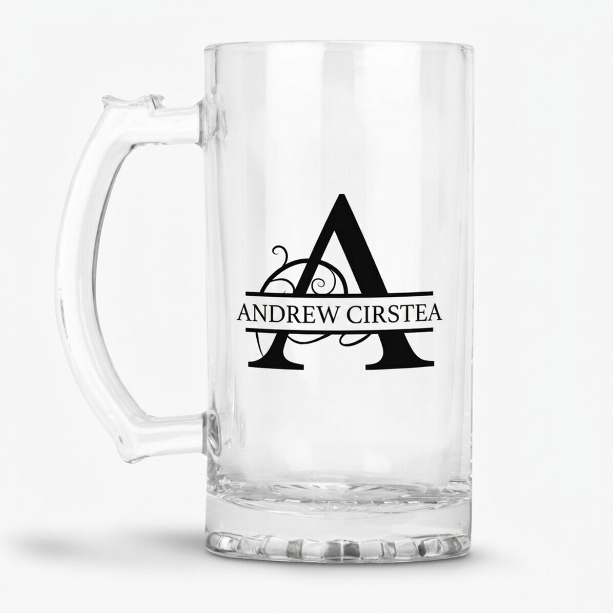 Bierpul met gepersonaliseerd monogram