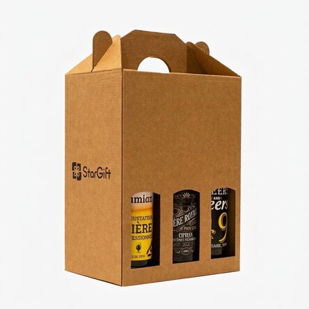 Caisse / lot / coffret cadeau de 6 bouteilles de bière