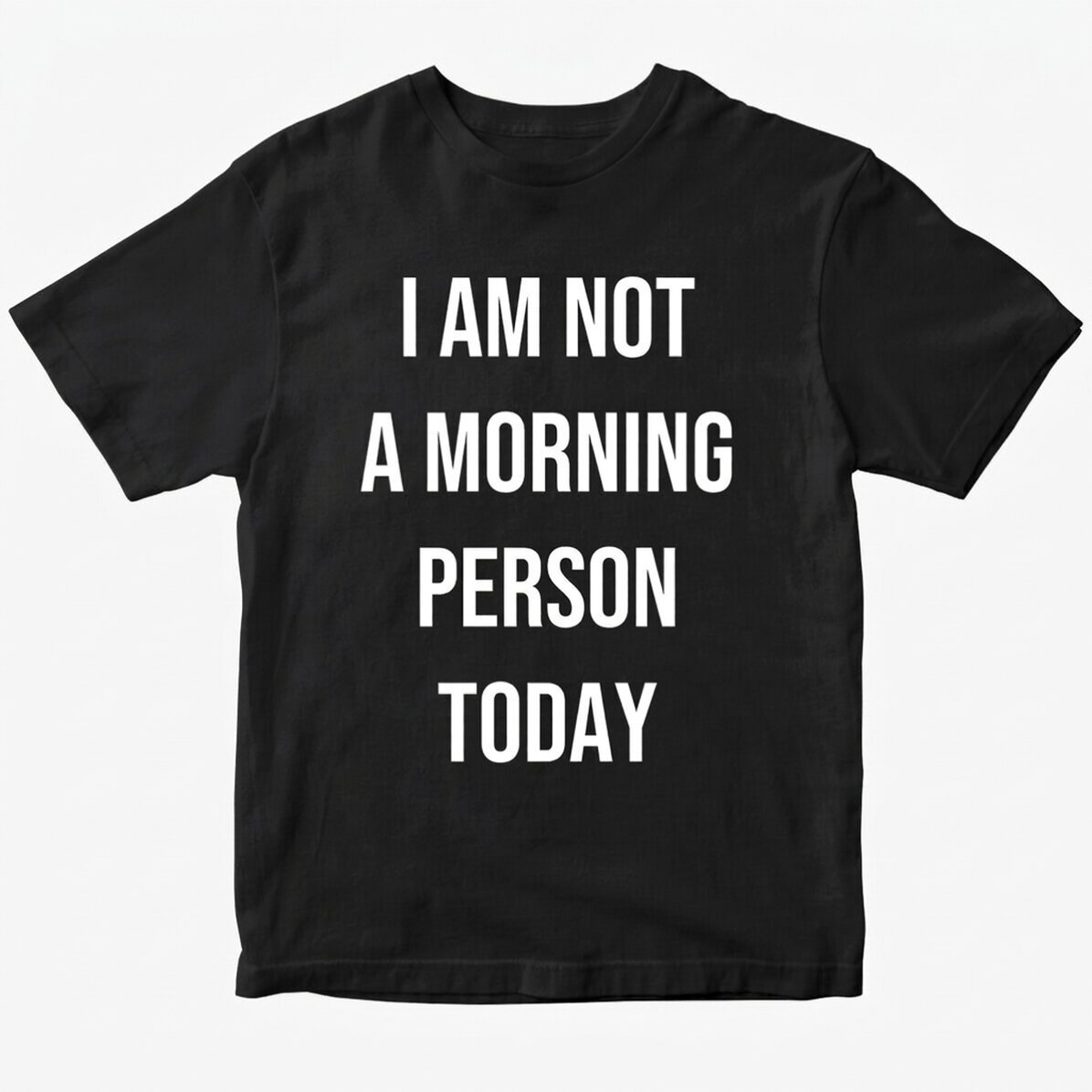 T-shirt en coton personnalisé avec un texte